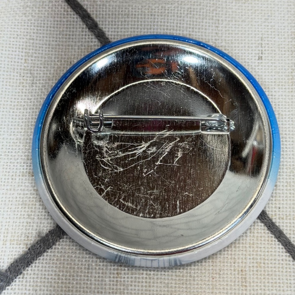 Titan IV Rocket Pinback Button 1.75" Blue B-41 Space Launch Memorabilia Hillman - Picture 3 of 3